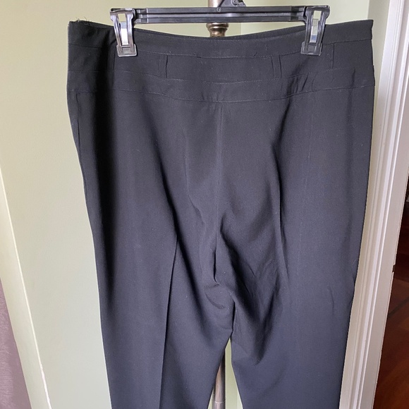 Larry Levine dress pants black 14P - Picture 2 of 6